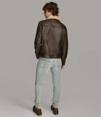 Dean Zip Up Shirt Collar Jacket